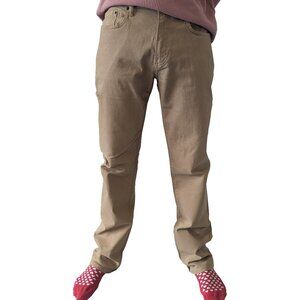 GAP Denim in Khaki Twill Slim Straight Fit | 32 x 32